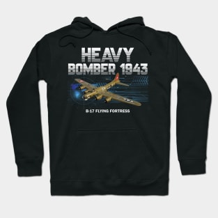 B17 Flying Fortress Bomber Pilot Gift Battle of Britain Hoodie